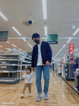 「ストリートファッション」｜「アイテム（その他アウター）」を使った、da22さん（メンズ・172cm）の秋コーディネート