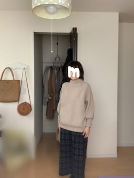 「A Day in the Life （アデイインザライフ）のアイテム」を使った、komameさん（レディース・150cm）の冬コーディネート