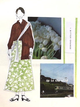 DIVER.Kさん（レディース・157cm）の春コーディネート