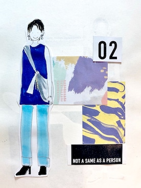 DIVER.Kさん（レディース・157cm）の春コーディネート