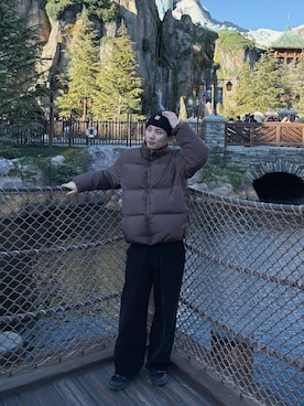 「ダウンコーデ」｜ryomaさん（メンズ・170cm）の冬コーディネート