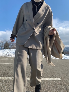 むじさん（レディース・157cm）の冬コーディネート