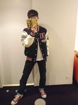 「TEDMAN（テッドマン）のアイテム」を使った、ちゃんさん（メンズ・172cm）の夏コーディネート