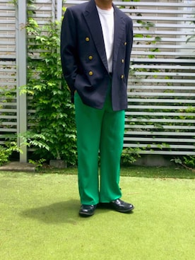 「UNIQLO U」｜roiさん（メンズ・166cm）の夏コーディネート