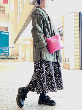 「To b. by agnes b.（トゥービーバイアニエスベー）のアイテム（ショルダーバッグ）」を使った、kumakichikichi🏳️‍🌈さん（レディース・147cm）の春コーディネート