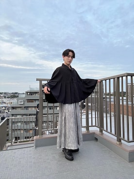 「アイテム（ドレスシューズ）」を使った、Ryujiさん（メンズ・168cm・20代）の秋コーディネート
