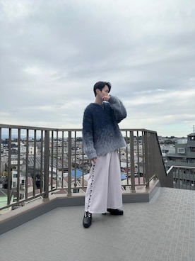 「花柄パンツ」｜Ryujiさん（メンズ・168cm）の秋コーディネート