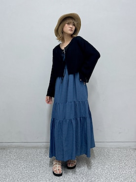 17mfmさん(レディース・158cm)の夏コーディネート