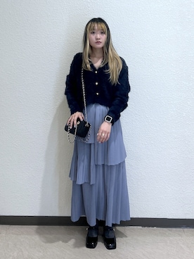 17mfmさん(レディース・158cm)の冬コーディネート