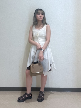 17mfmさん（レディース・158cm）の夏コーディネート