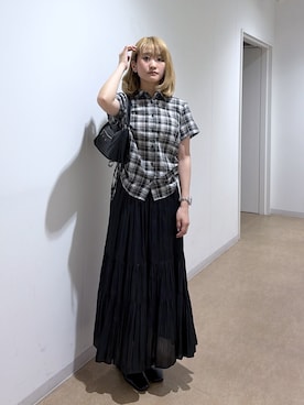 17mfmさん(レディース・158cm)の夏コーディネート
