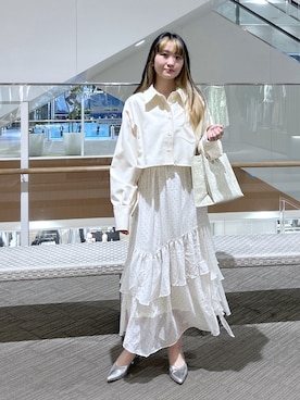 17mfmさん(レディース・158cm)の春コーディネート