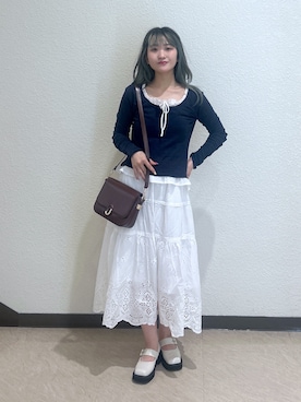 17mfmさん（骨格ナチュラル・レディース・158cm）の秋コーディネート