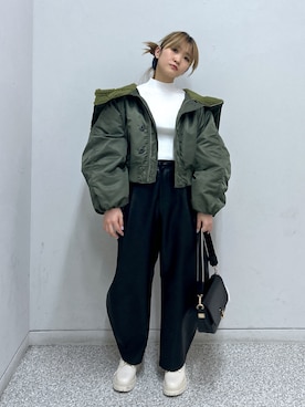 17mfmさん（レディース・158cm）の秋コーディネート