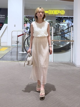 17mfmさん(レディース・158cm)の夏コーディネート