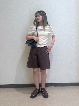 17mfmさん（レディース・158cm）の夏コーディネート