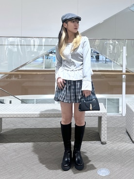 17mfmさん(レディース・158cm)の春コーディネート