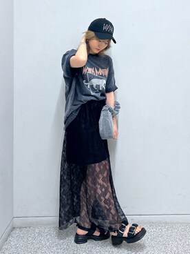 17mfmさん（レディース・158cm）の夏コーディネート