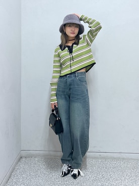 17mfmさん（レディース・158cm）の秋コーディネート