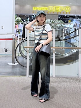 17mfmさん(レディース・158cm)の夏コーディネート