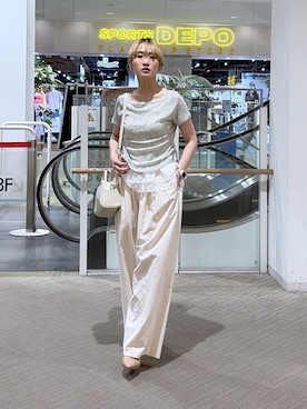 17mfmさん(レディース・158cm)の夏コーディネート