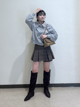 17mfmさん（骨格ナチュラル・レディース・158cm）の秋コーディネート
