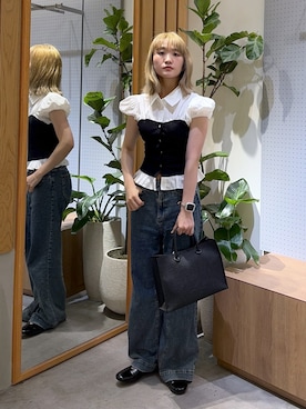 17mfmさん(レディース・158cm)の夏コーディネート