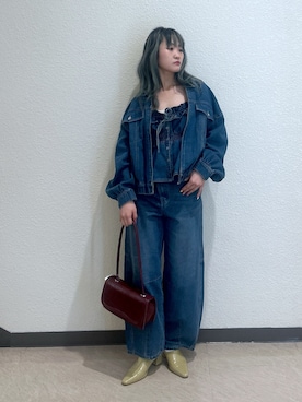17mfmさん（レディース・158cm）の秋コーディネート