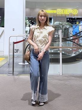17mfmさん(レディース・158cm)の夏コーディネート