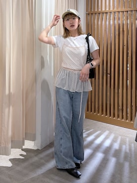 17mfmさん(レディース・158cm)の夏コーディネート