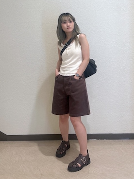 17mfmさん（骨格ナチュラル・レディース・158cm）の夏コーディネート