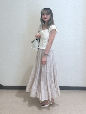 17mfmさん（レディース・158cm）の夏コーディネート