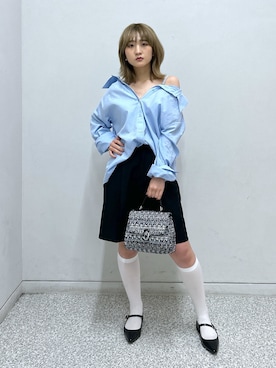 17mfmさん（レディース・158cm）の夏コーディネート