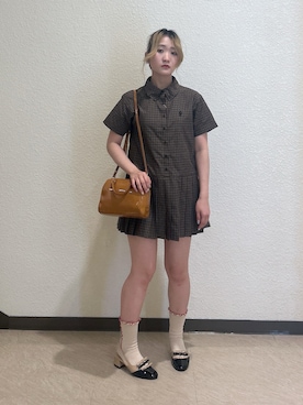 「FREE'S MART（フリーズマート）のアイテム（パンプス）」を使った、17mfmさん（レディース・158cm）の夏コーディネート