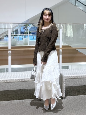 17mfmさん(レディース・158cm)の春コーディネート