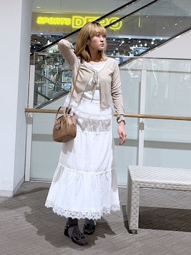17mfmさん（レディース・158cm）の夏コーディネート