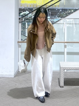 17mfmさん(レディース・158cm)の春コーディネート