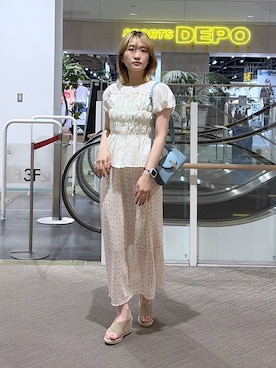 17mfmさん(レディース・158cm)の夏コーディネート