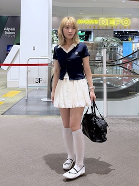 17mfmさん(レディース・158cm)の夏コーディネート