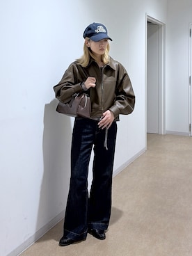 17mfmさん(レディース・158cm)の秋コーディネート