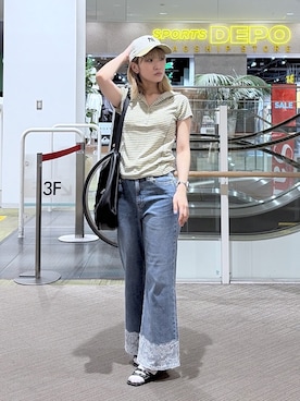 17mfmさん(レディース・158cm)の夏コーディネート