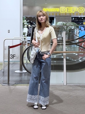 17mfmさん(レディース・158cm)の夏コーディネート