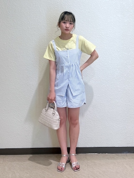 17mfmさん（レディース・158cm）の夏コーディネート