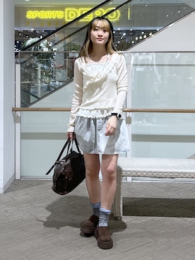 17mfmさん(レディース・158cm)の春コーディネート