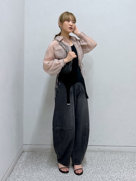 17mfmさん（レディース・158cm）の夏コーディネート