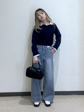 17mfmさん（レディース・158cm）の冬コーディネート