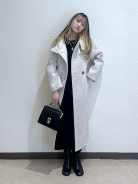 17mfmさん（レディース・158cm）の冬コーディネート