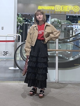 17mfmさん(レディース・158cm)の春コーディネート