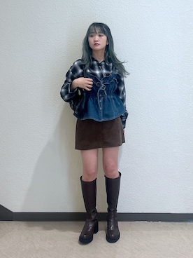 17mfmさん(レディース・158cm)の秋コーディネート