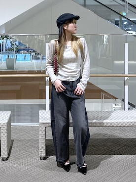 17mfmさん（レディース・158cm）の春コーディネート